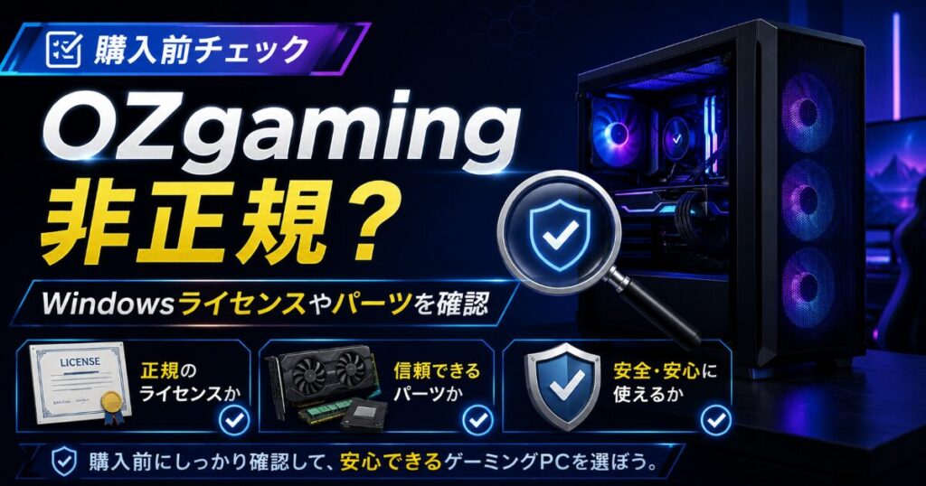OZgaming 非正規